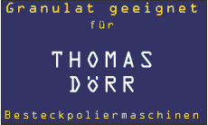 Maisgranulat geeignet für Besteckpoliermaschine von Thomas Dörr Granulat geeignet für Besteckpoliermaschine von Thomas Dörr