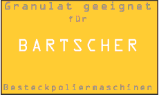 Maisgranulat geeignet für Besteckpoliermaschine von Bartschar Granulat geeignet für Besteckpoliermaschine von Bartschar