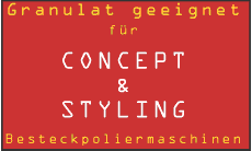 Maisgranulat geeignet für Besteckpoliermaschine von Concept & Styling Granulat geeignet für Besteckpoliermaschine von Concept & Styling