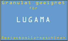 Maisgranulat geeignet für Besteckpoliermaschine von Lugama Granulat geeignet für Besteckpoliermaschine von Lugama