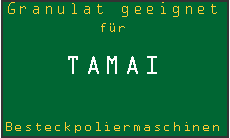 Maisgranulat geeignet für Besteckpoliermaschine von Tamai Granulat geeignet für Besteckpoliermaschine von Tamai
