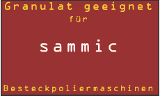 Maisgranulat geeignet für Besteckpoliermaschine von sammic Granulat geeignet für Besteckpoliermaschine von sammic